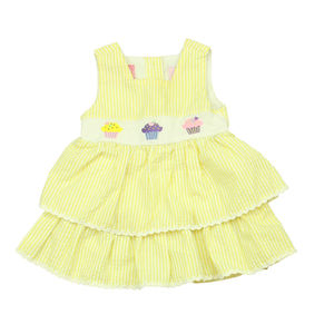 Ellemenno Girls Yellow | Cupcakes Dress size: 3 Months